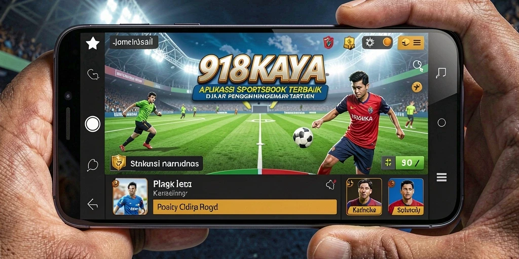 Tampilan menarik dan intuitif dari aplikasi Sportsbook 918KAYA.