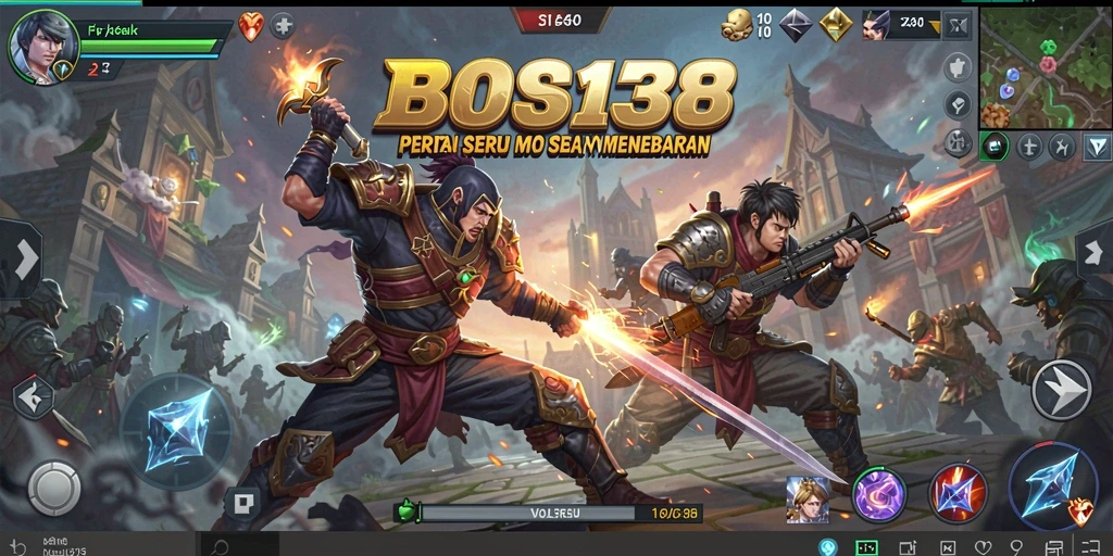 Tampilan gameplay seru dari <strong>BOS138</strong> dengan aksi pertarungan yang intens.
