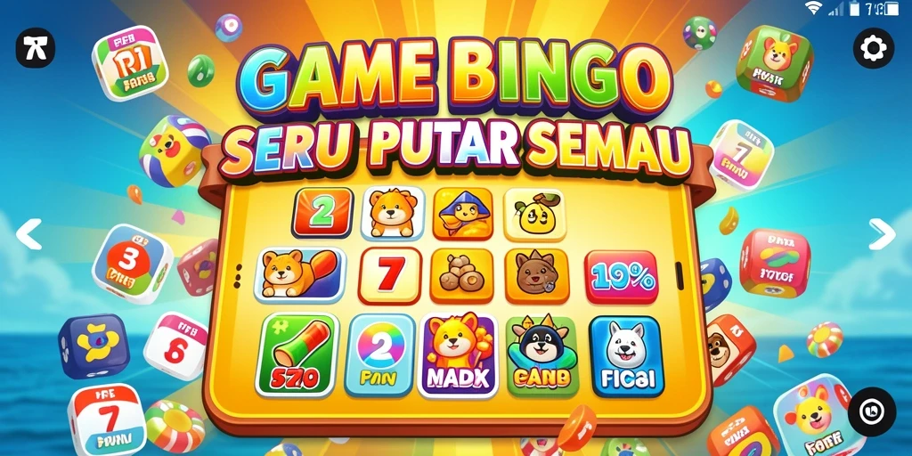 Tampilan gameplay Bingo yang seru dan menarik di F7F7.