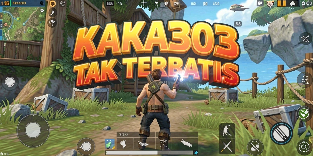 Gameplay KAKA303 yang menampilkan dunia terbuka yang luas.