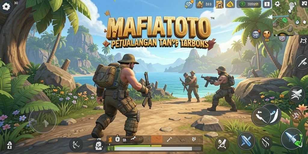 Tampilan gameplay yang mengasyikkan dalam dunia terbuka MAFIATOTO.