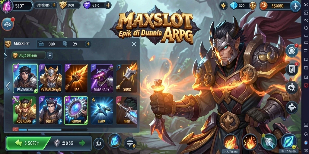 Gameplay seru dan mendebarkan dalam <strong>MAXSLOT</strong>.
