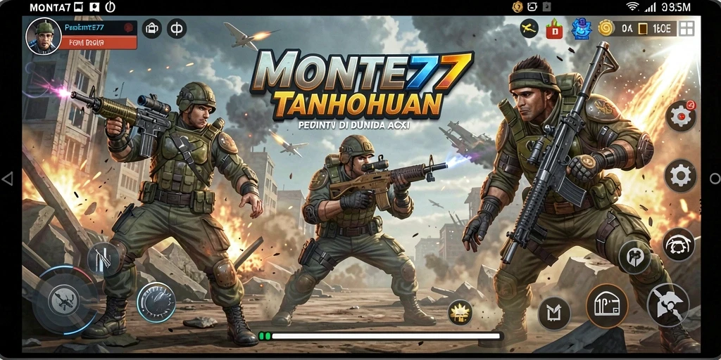 Gameplay seru dan mendebarkan di MONTE77, siap untuk pertarungan!