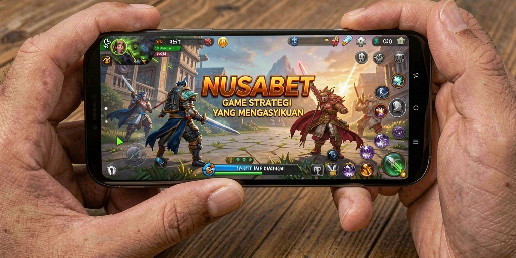 Tampilan menarik gameplay SLG NUSABET.