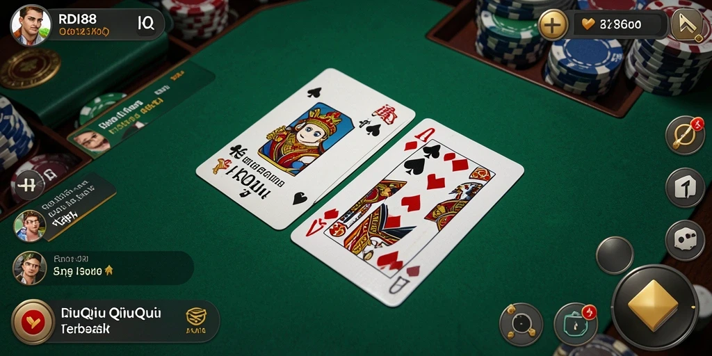 Tampilan gameplay seru dari RDI88 dalam kategori QiuQiu.