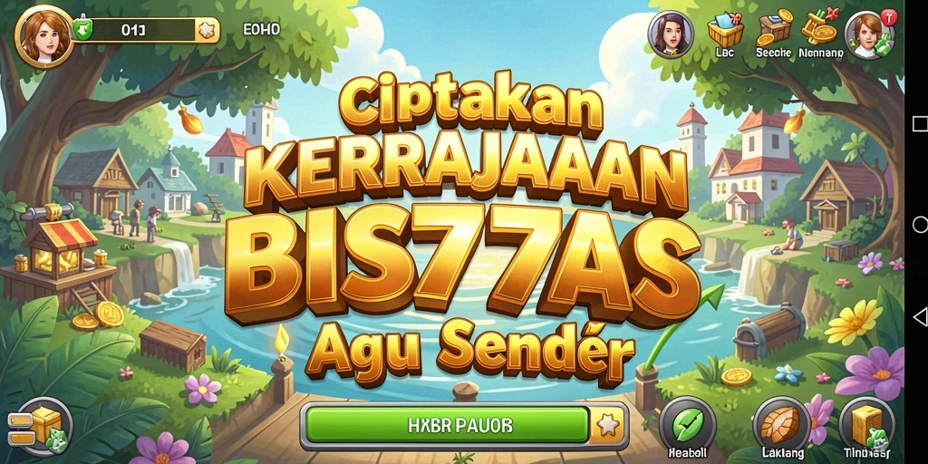 Gameplay Tycoon seru dengan pengelolaan bisnis yang menarik.