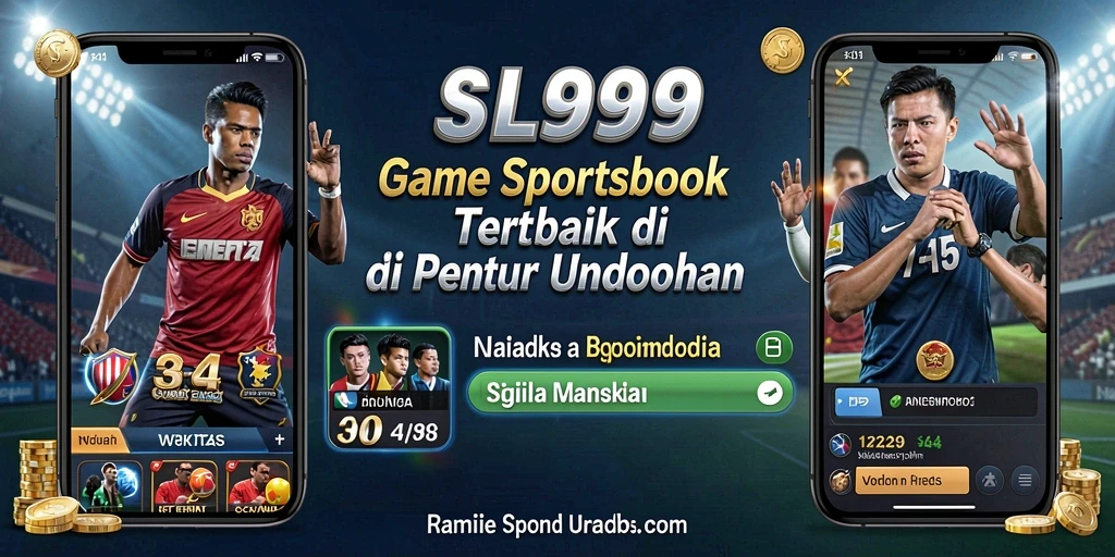 Screenshot SL999 menunjukkan tampilan antarmuka taruhan olahraga yang interaktif.