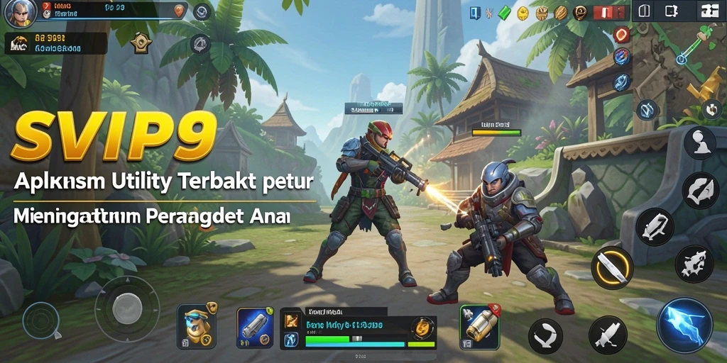 Tampilan antarmuka SVIP9 yang ramah pengguna dan intuitif.