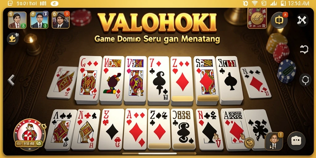 Screenshot gameplay VALOHOKI yang penuh aksi dan keseruan.